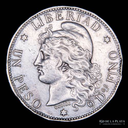 Argentina. 1 Peso 1881 Patacon. ... 