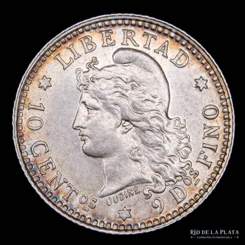 Argentina. 10 Centavos 1882. ... 
