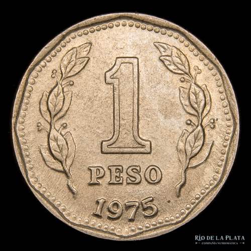 Argentina. Ensayo 1 Peso 1975. ... 