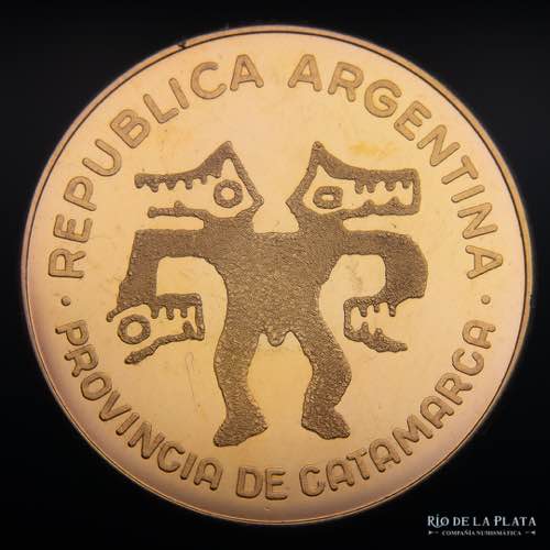 Argentina. Catamarca, 1 Esquiu Oro ... 