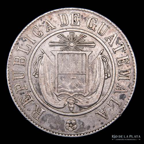 Guatemala. 50 Centavos 1870 R. ... 