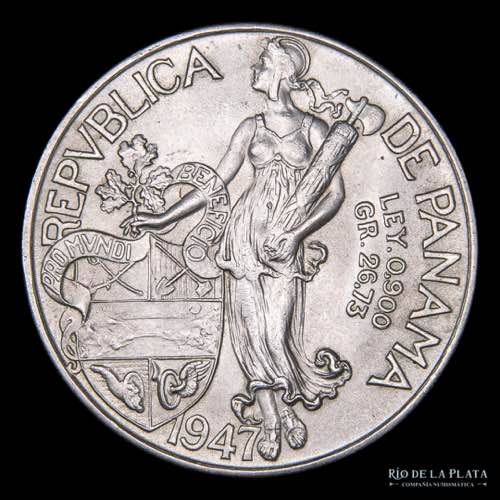 Panama. 1 Balboa 1947. AG.900; ... 