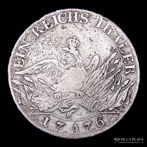 Prussia. 1 Thaler 1776A. AG.750; ... 