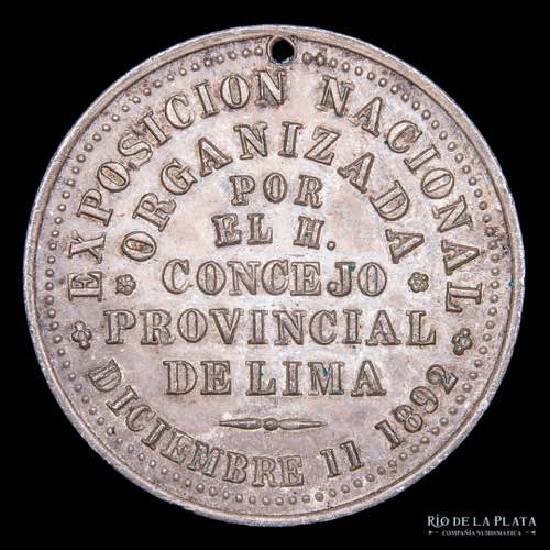 Perú. 1892. Exposición Nacional. ... 
