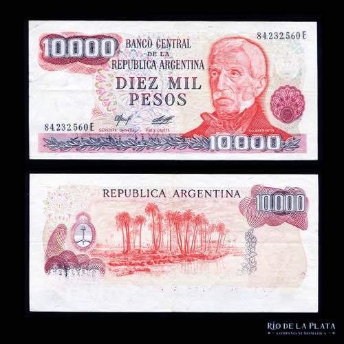 Argentina. Pesos Ley. 10000 Peso ... 