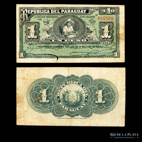 Paraguay. 1 Peso Fuerte 1903.  ... 
