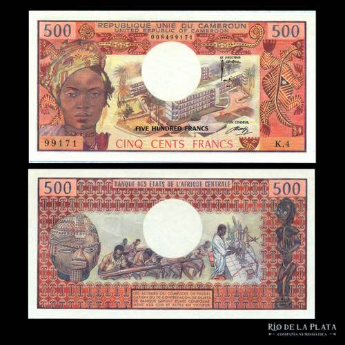 Camerun. 500 Francs 1938. P15b ... 