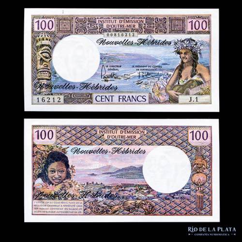 Nuevas Hébridas (Vanuatu) 100 ... 