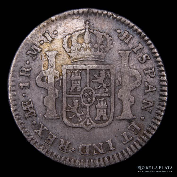 Lima. Carlos III. 1 Real 1774 MJ. ... 