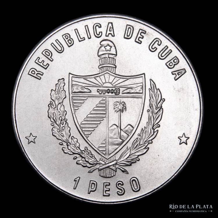 Cuba.  1 Peso 1984. Conmemorativa ... 