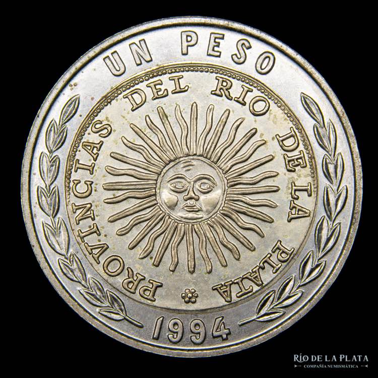 Argentina. Ensayo. 1 Peso 1994. ... 
