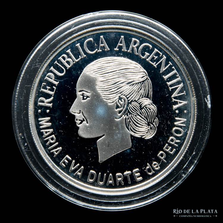 Argentina. 1 Peso 2002. Eva Duarte ... 