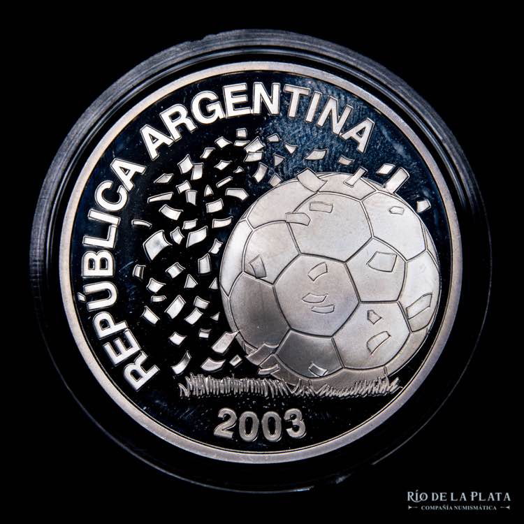 Argentina. 5 Pesos 2003. Copa ... 