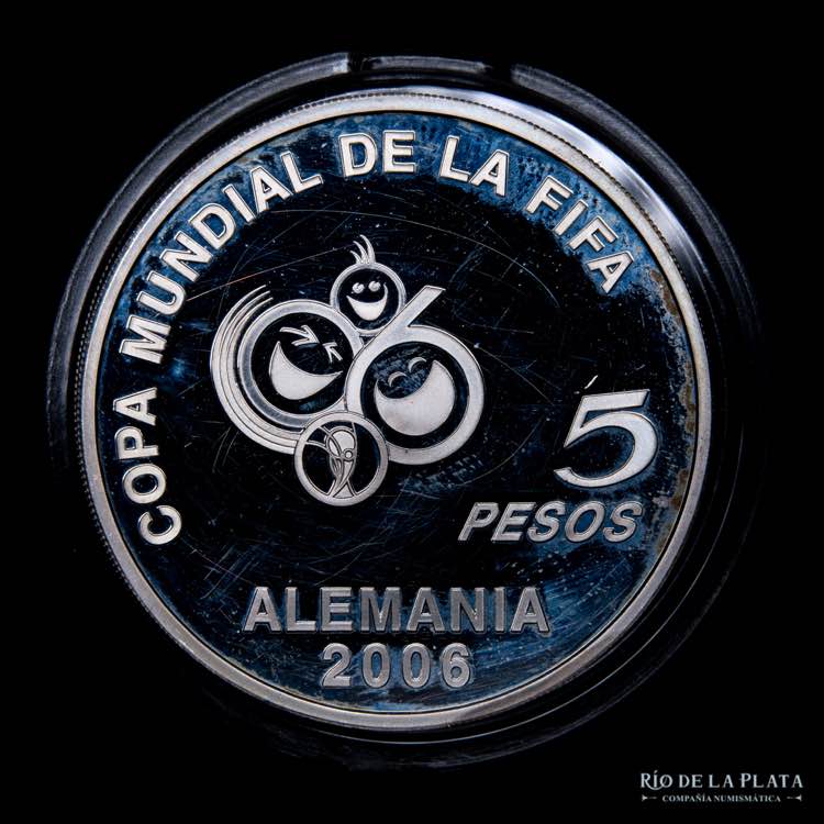 Argentina. 5 Pesos 2003. Copa ... 