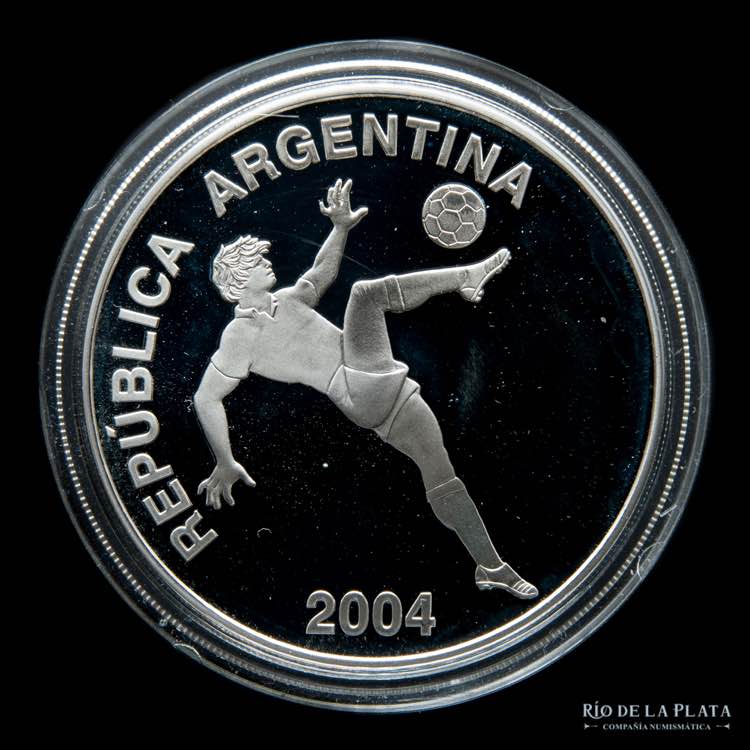 Argentina. 5 Pesos 2004. Copa ... 