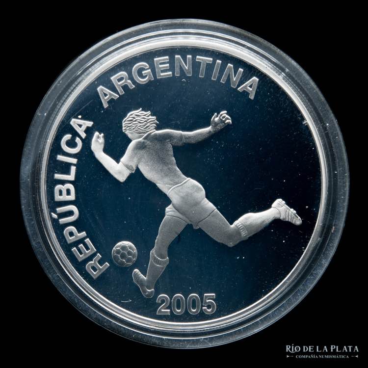 Argentina. 5 Pesos 2005. Copa ... 