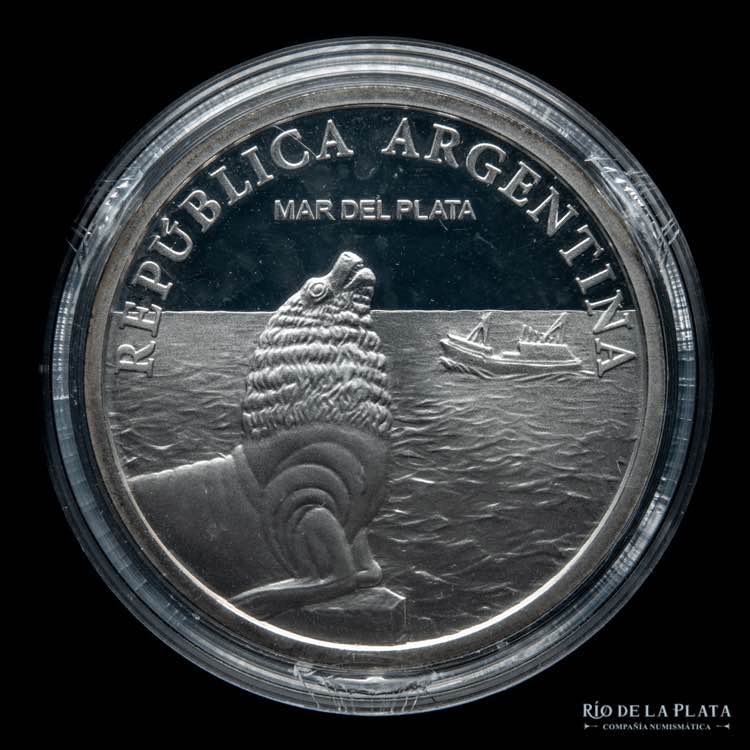 Argentina. 1 Peso 2010 MAR DEL ... 