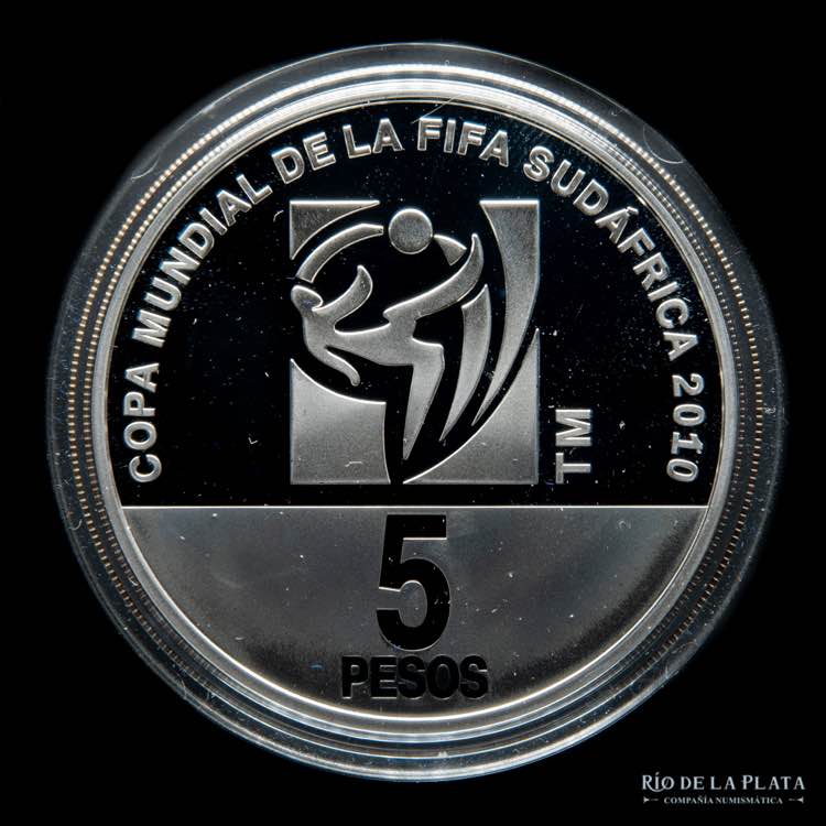 Argentina. 5 Pesos 2010. Copa ... 