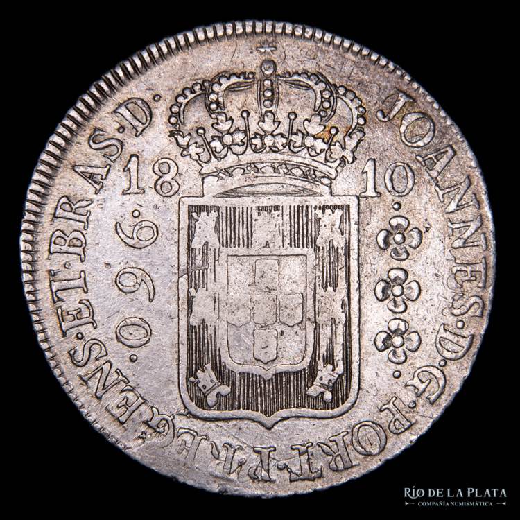 Brasil. Joao VI. 960 Reis 1810 ... 