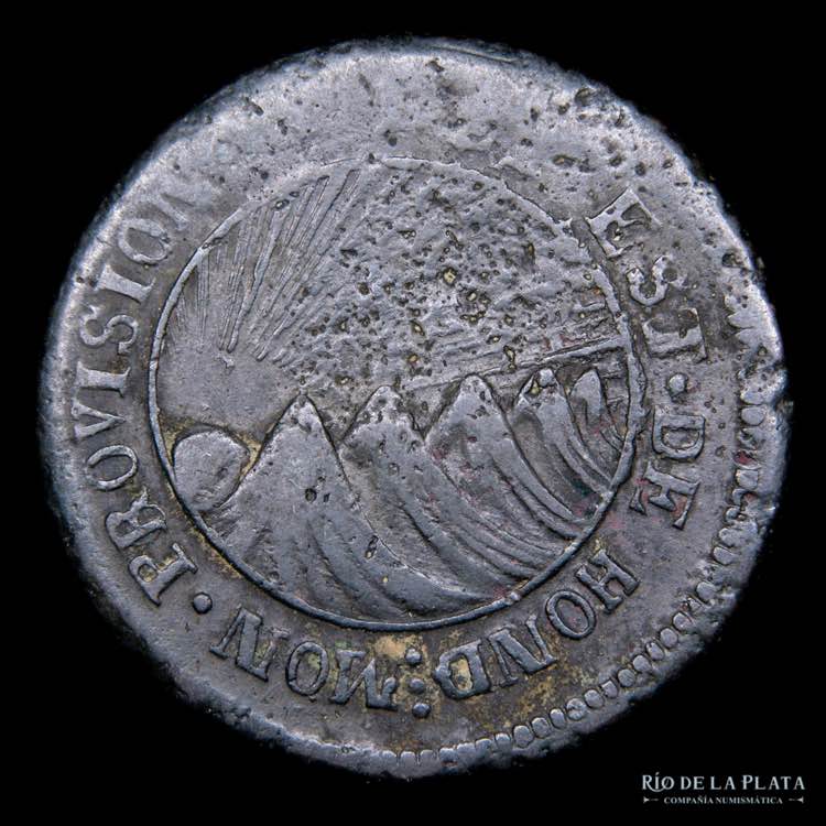 Honduras. 4 Reales 1853. ... 