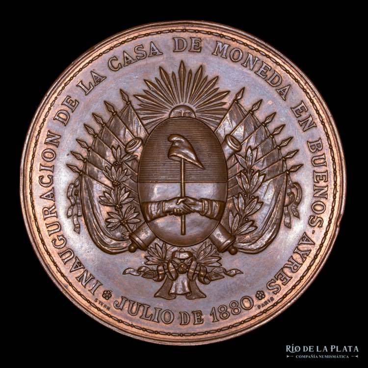 Argentina. 1880. Casa de Moneda de ... 