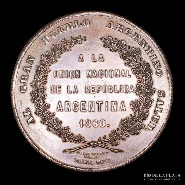 Argentina. 1860. A la Unión ... 