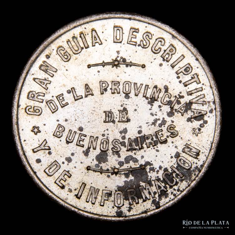 Argentina. Ficha. 1896. ... 