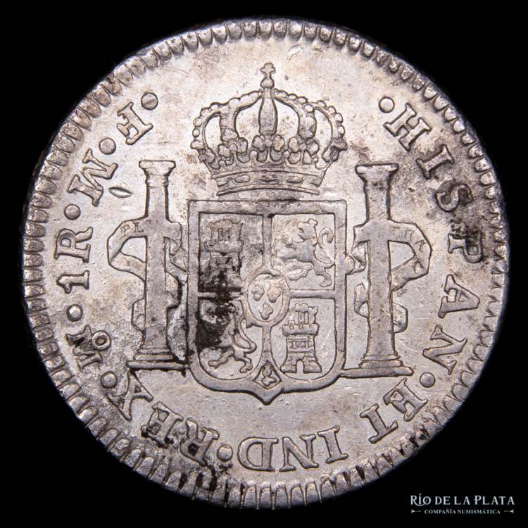 México. Carlos III. 1/2 Real 1773 ... 
