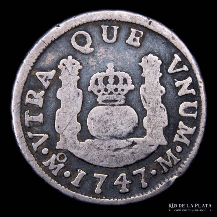 México. Felipe V. 1 Real 1747 M. ... 