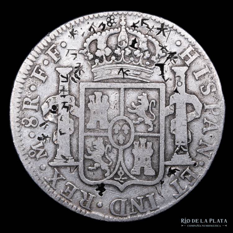 Mexico. Carlos III. 8 Reales 1780 ... 
