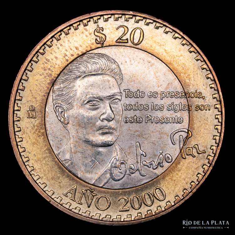 México. 20 Nuevos Pesos 2010. ... 