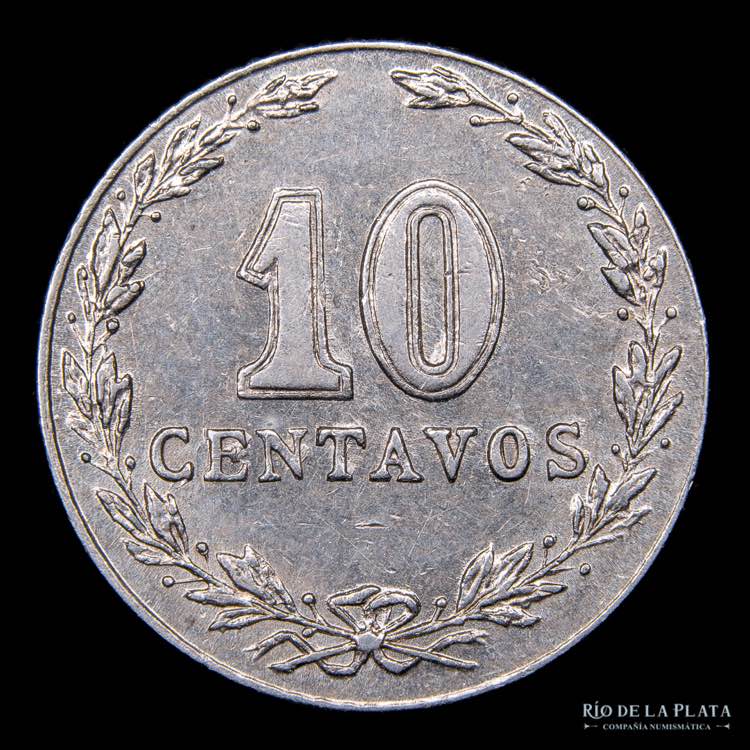 Argentina. 10 Centavos 1896. ... 