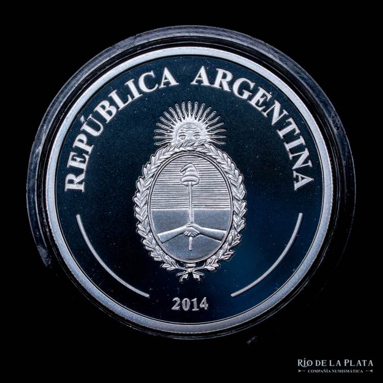 Argentina. 1 Peso 2014. Fabulosos ... 