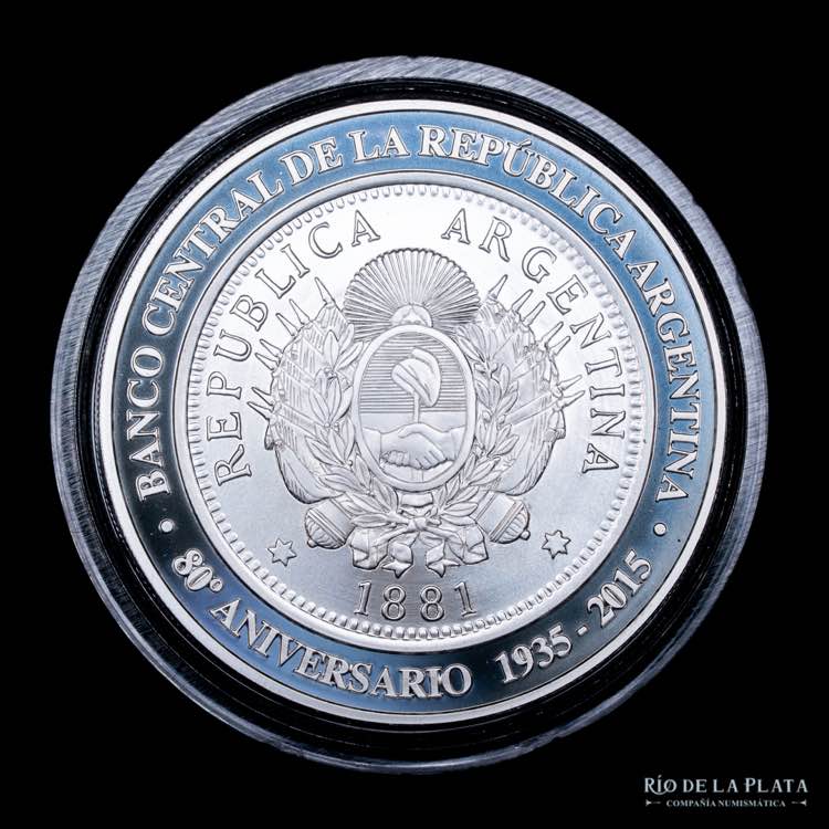 Argentina. 1 Peso 2015. 80 ... 