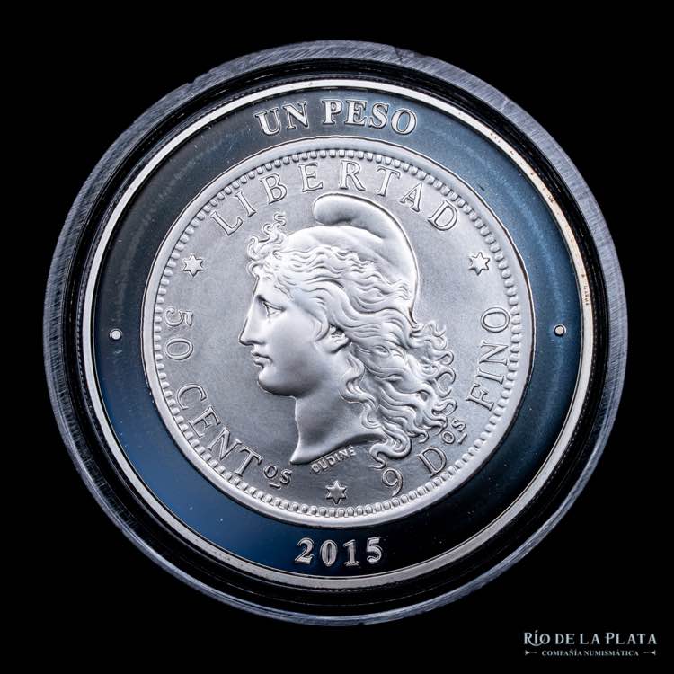 Argentina. 1 Peso 2015. 80 ... 