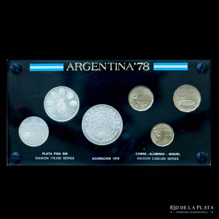 Argentina. Blister Mundial 1978. ... 