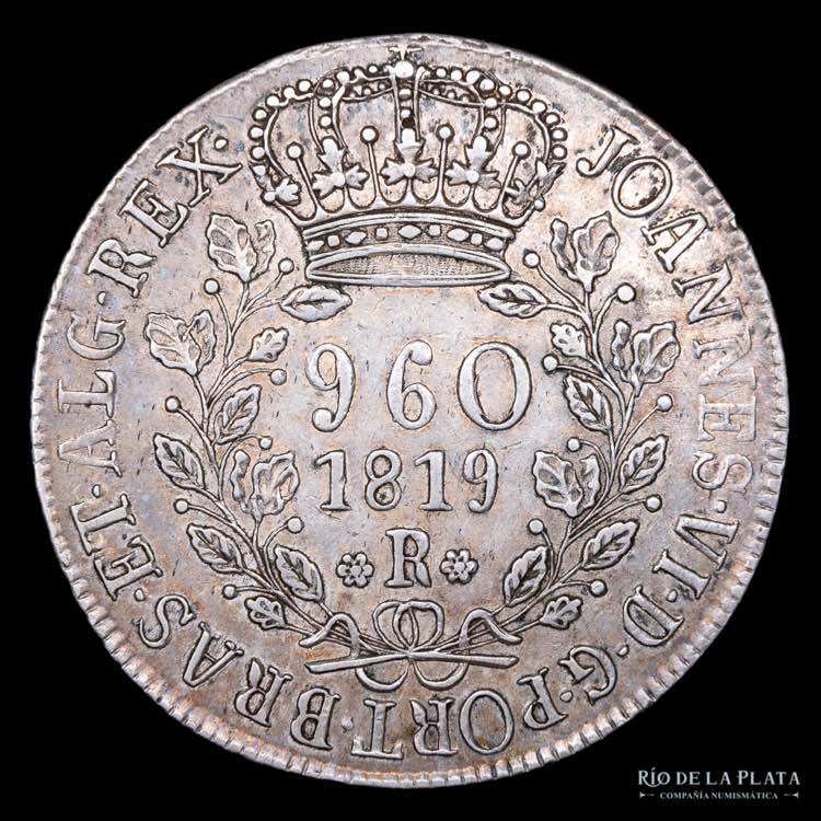 Brasil. Joao VI. 960 Reis 1819 R. ... 