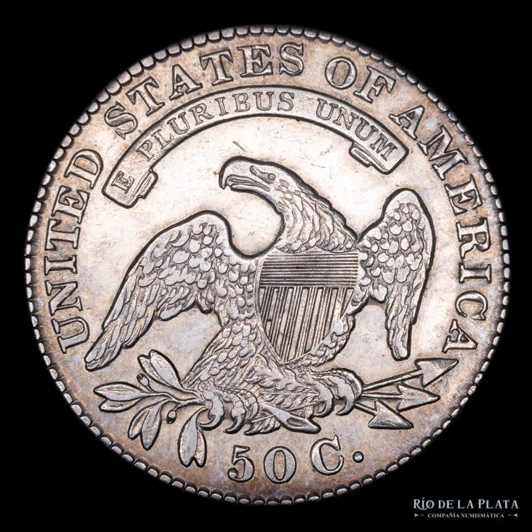 USA. Half Dollar 1830. Cupped ... 