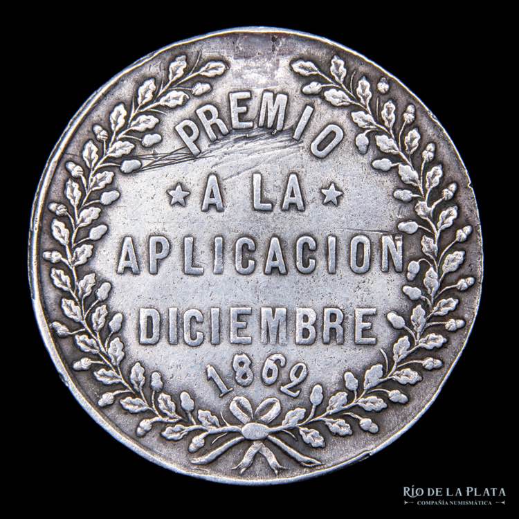 Argentina. 1862. Premio a la ... 