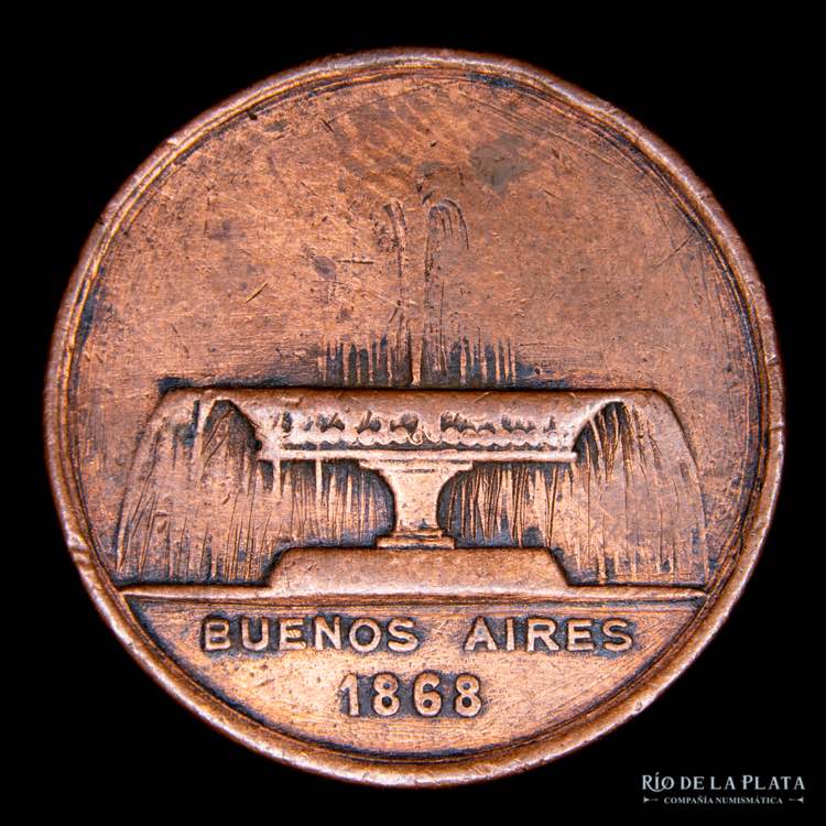 Argentina. 1868. Inauguración ... 