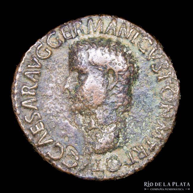 Gaius (Caligula) 37-41AD, AE As. ... 