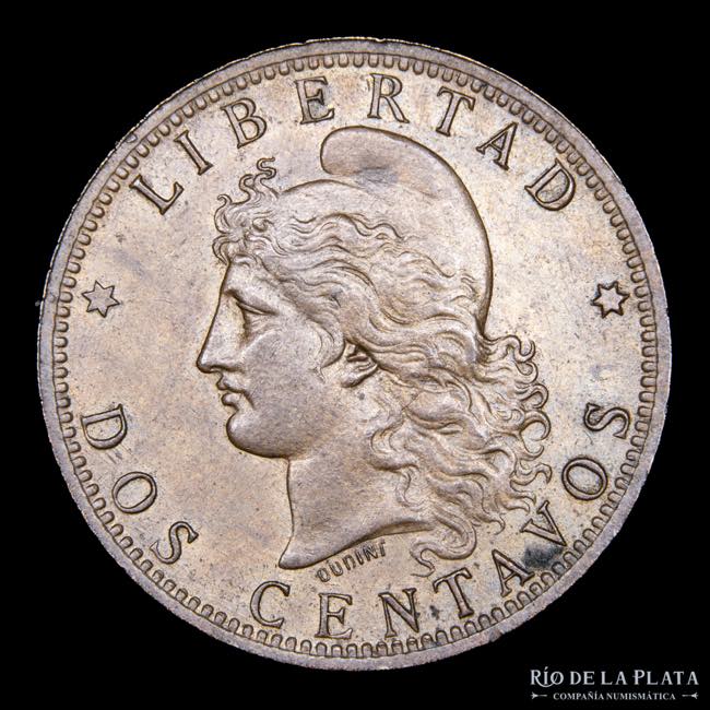 Argentina. 2 Centavos 1894. Buenos ... 