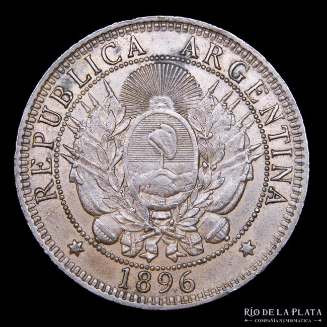 Argentina. 2 Centavos 1896. Buenos ... 