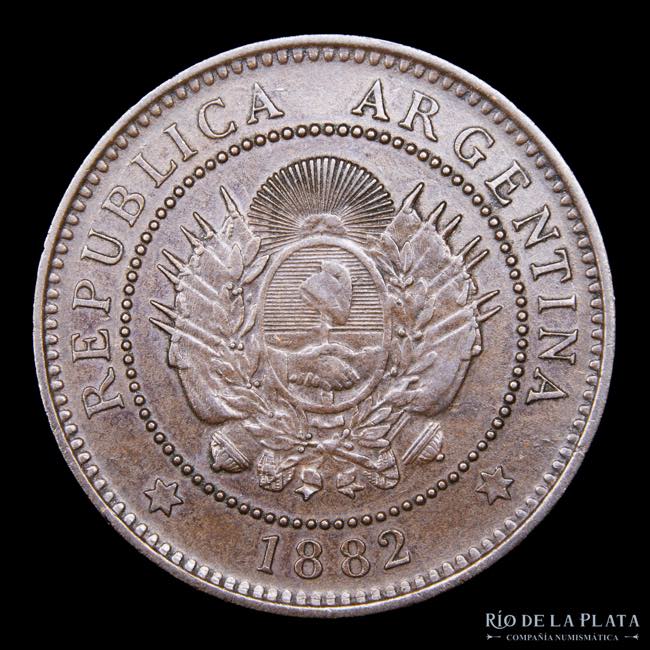 Argentina. 1 Centavo 1882. Buenos ... 