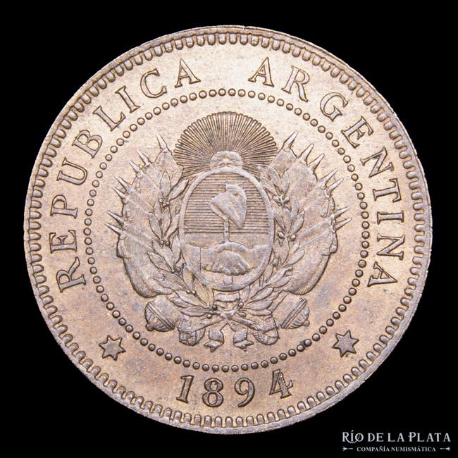 Argentina. 1 Centavo 1894. Buenos ... 