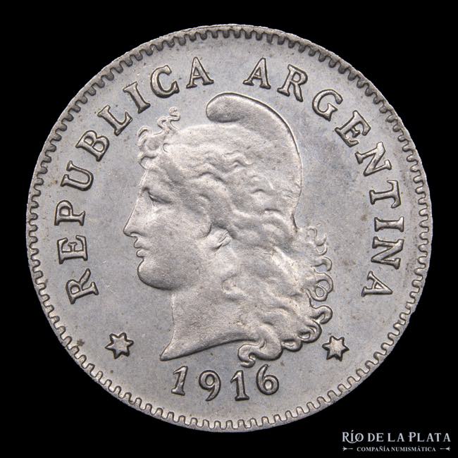 Argentina. 10 Centavos 1916. ... 