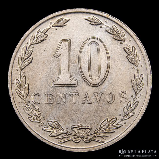 Argentina. 10 Centavos 1919. ... 