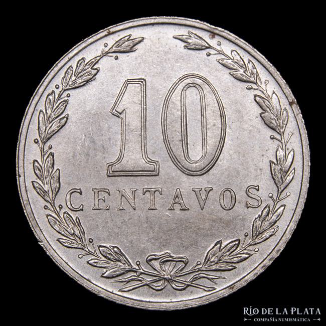 Argentina. 10 Centavos 1921. ... 