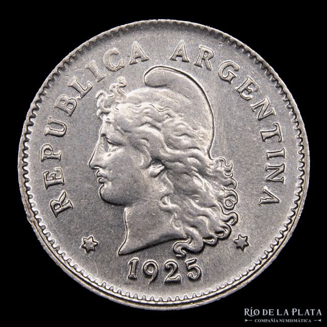 Argentina. 10 Centavos 1925. ... 