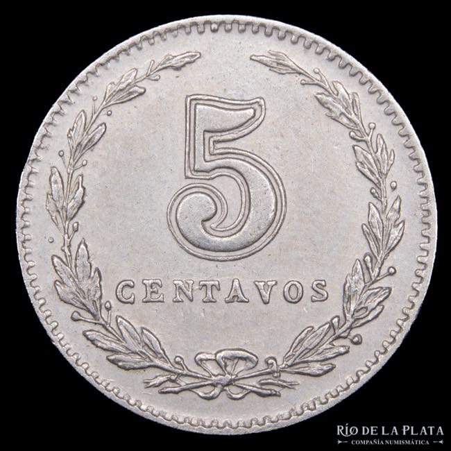 Argentina. 5 Centavos 1903. ... 
